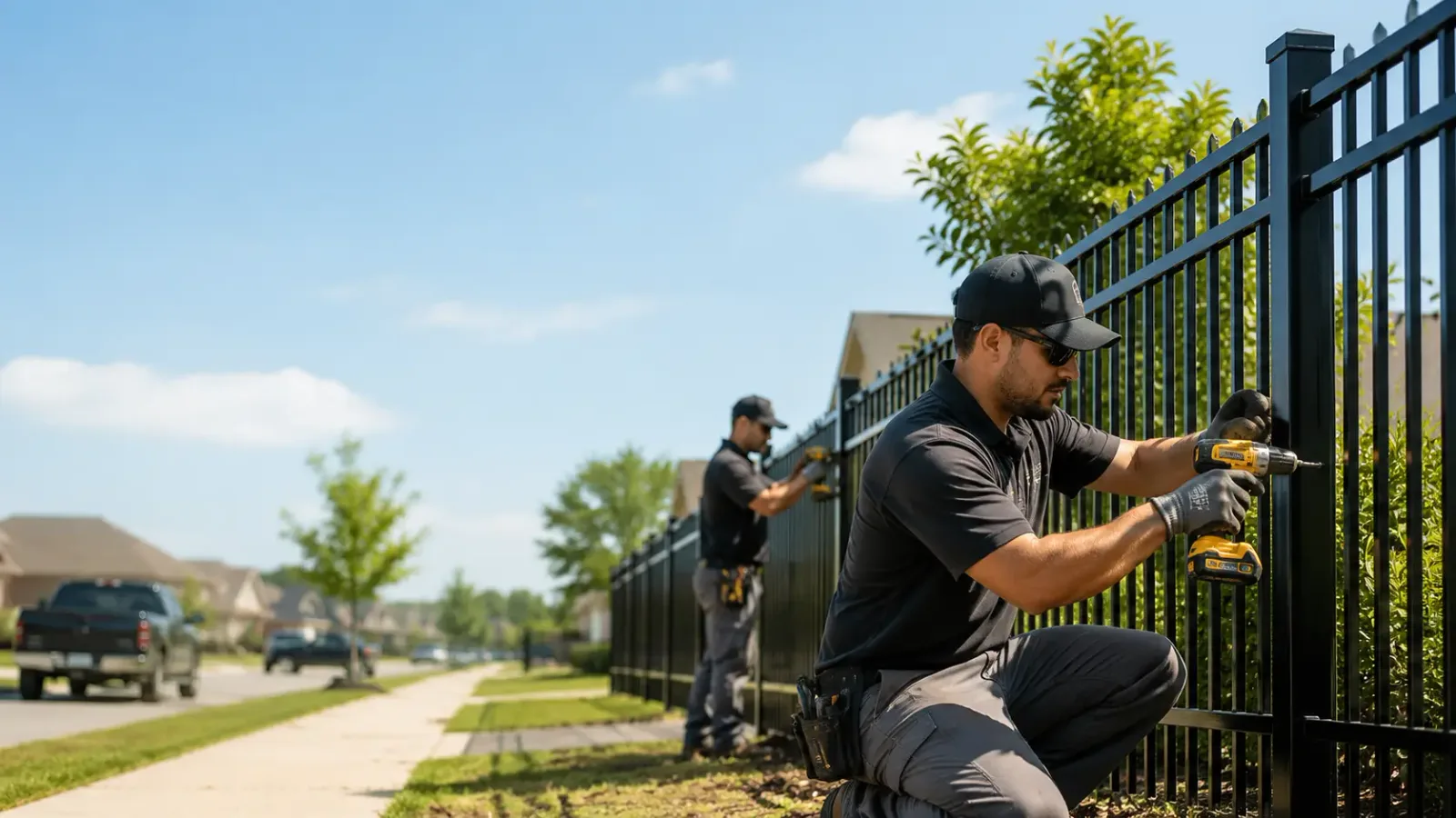 Metal Fence Installation in Corriganville, MD